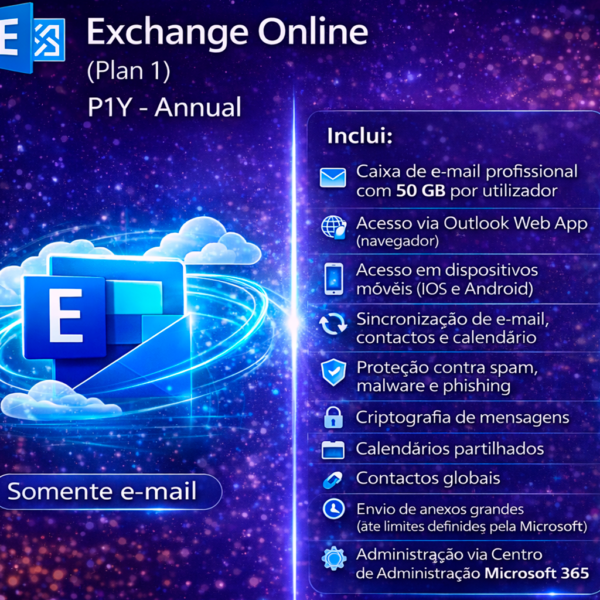 EXCHANGE ONLINE (PLAN 1) – P1Y – ANNUAL