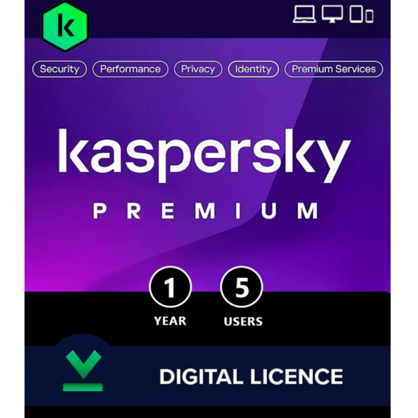 ANTIVIRUS KASPERSKY PREMIUM - 5 DEVICE