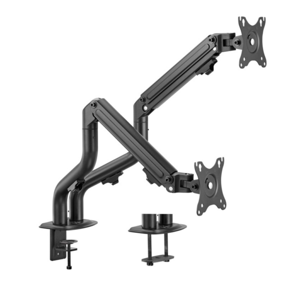 SUPORTE EWENT P/ 2 MONITORES ATÉ 34'/9KG MOLA MECÂNICA